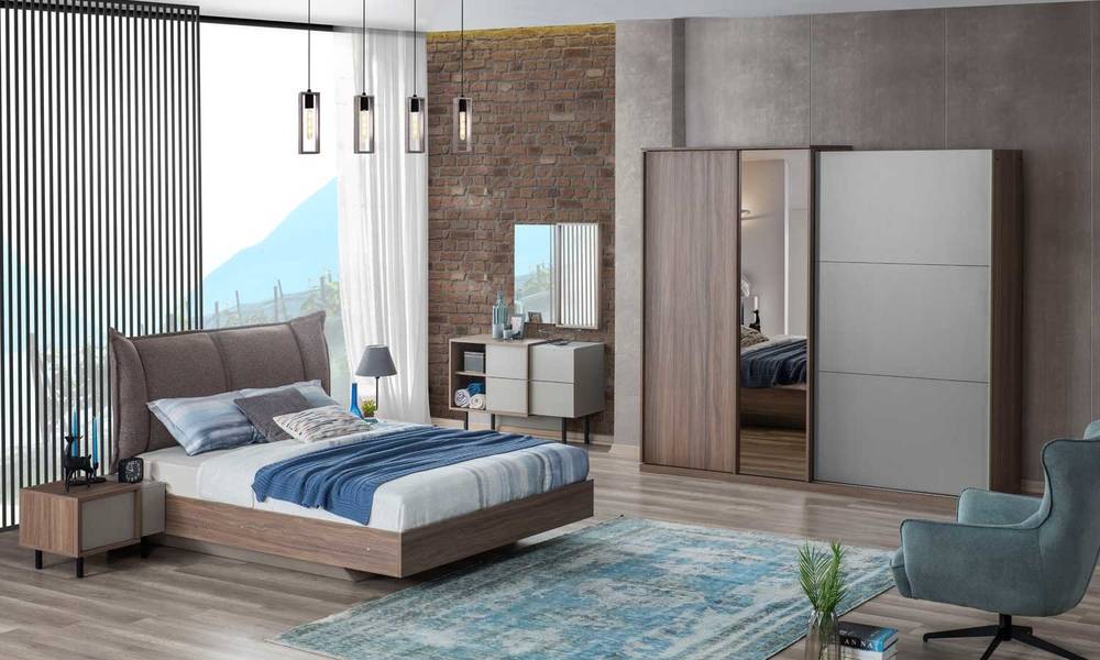 Flat Modern Yatak Odası Takımı - Original