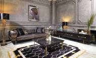 Cavalli Siyah Art Deco Tv Ünitesi - Thumbnail