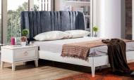 Melis Beyaz Modern Yatak Odası Takımı - Thumbnail