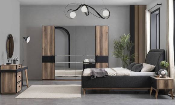 Evmoda Mobilya - Ada Modern Yatak Odası Takımı