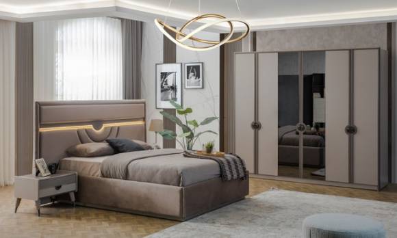 Evmoda Mobilya - Elza Modern Yatak Odası Takımı