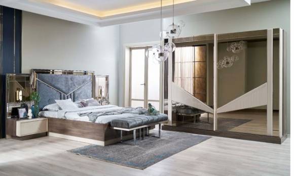 Evmoda Mobilya - Massa Modern Yatak Odası Takımı