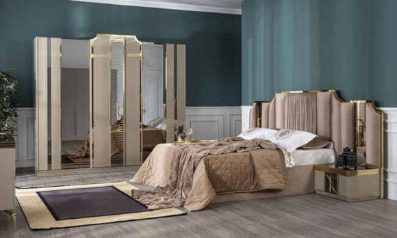 Evmoda Mobilya - Majestik Modern Yatak Odası Takımı (1)