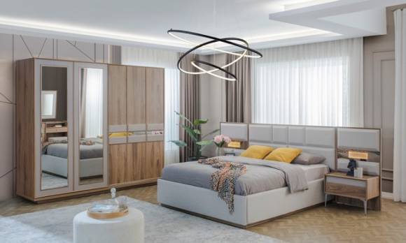 Evmoda Mobilya - Mira Modern Yatak Odası Takımı