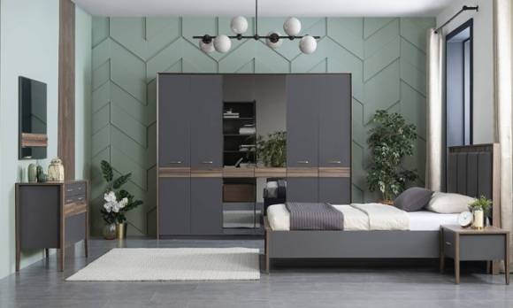 Evmoda Mobilya - Monreal Modern Yatak Odası Takımı