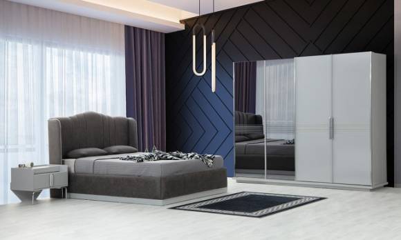 Evmoda Mobilya - Neon Modern Yatak Odası Takımı