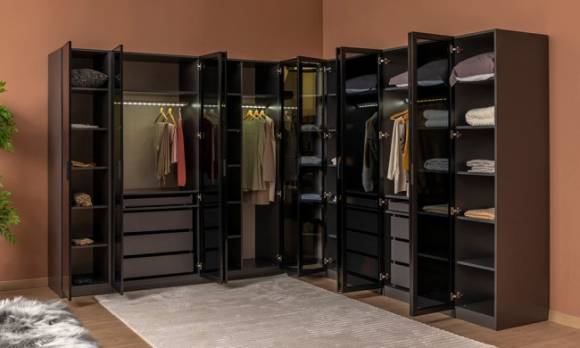 Evmoda Mobilya - Palermo Modern Giyinme Odası 